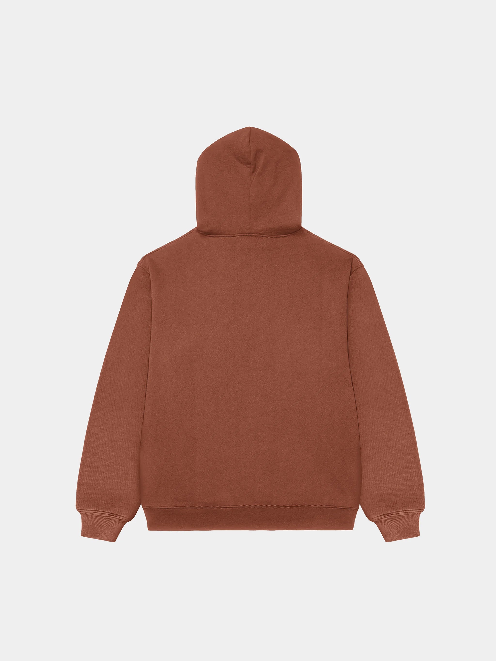 CINNAMON BROWN OVERSIZE HOODIE