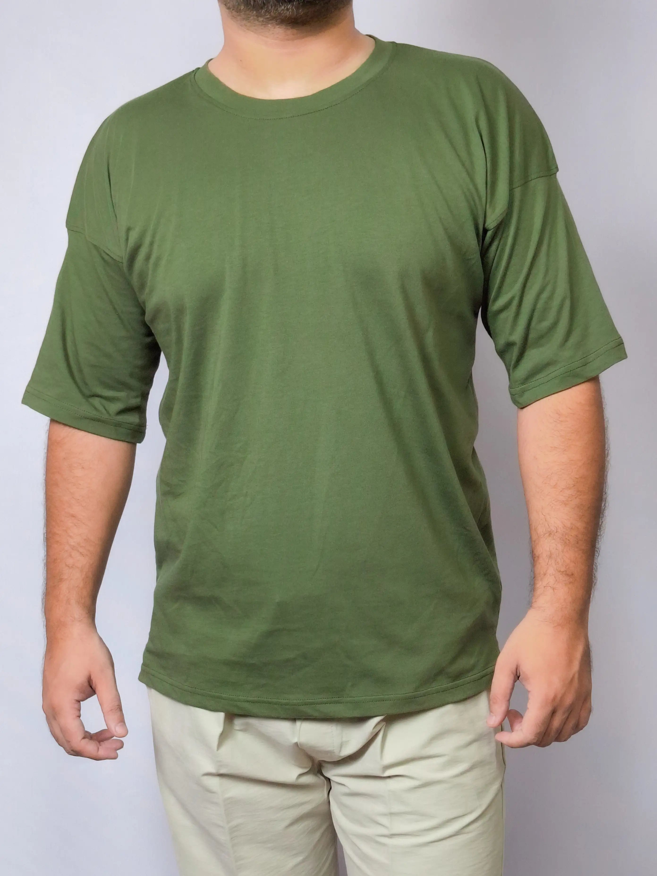 CROCODILE GREEN OVERSIZE T-SHIRT