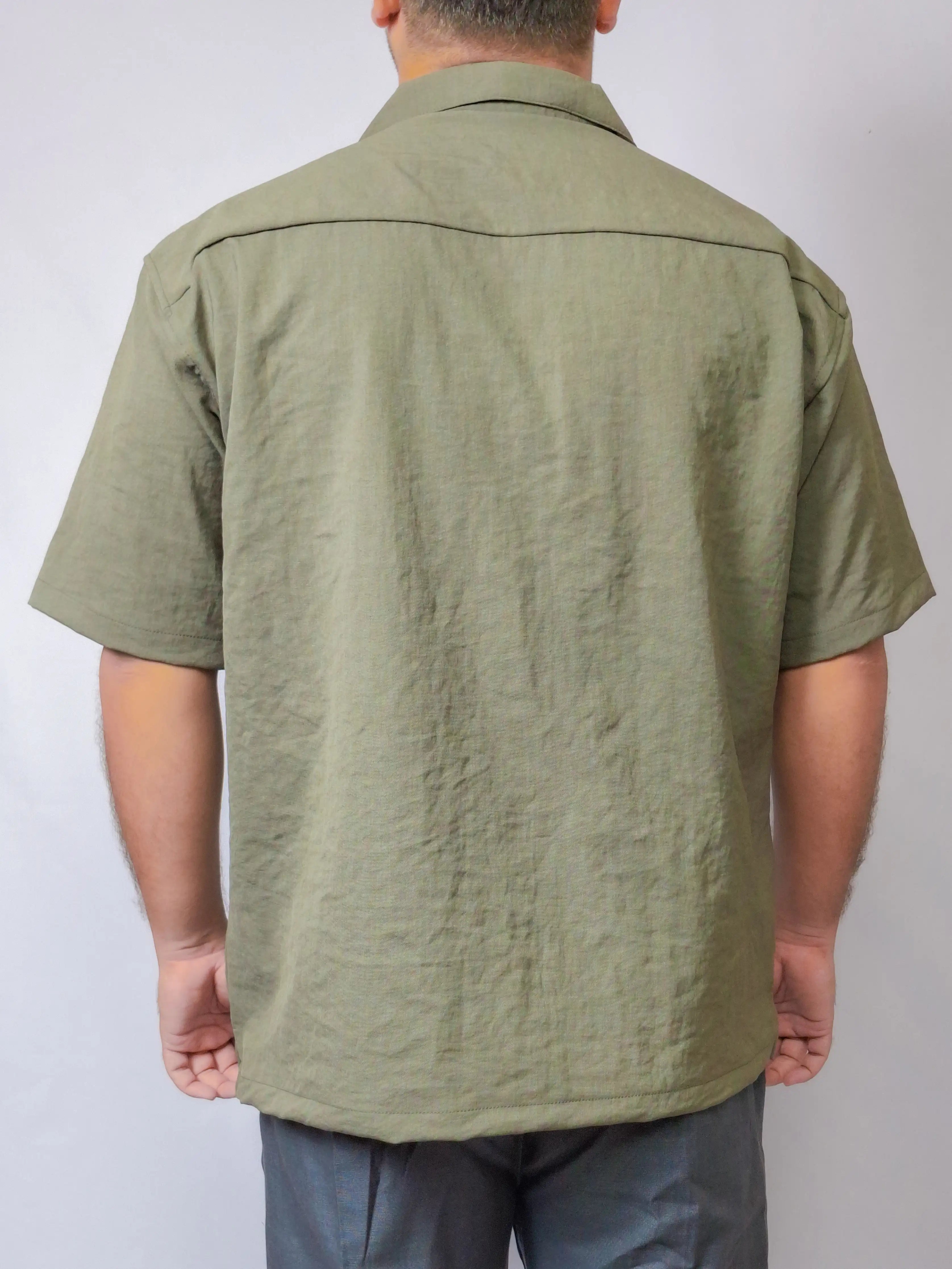 TEXTURED SAFARI SHIRT