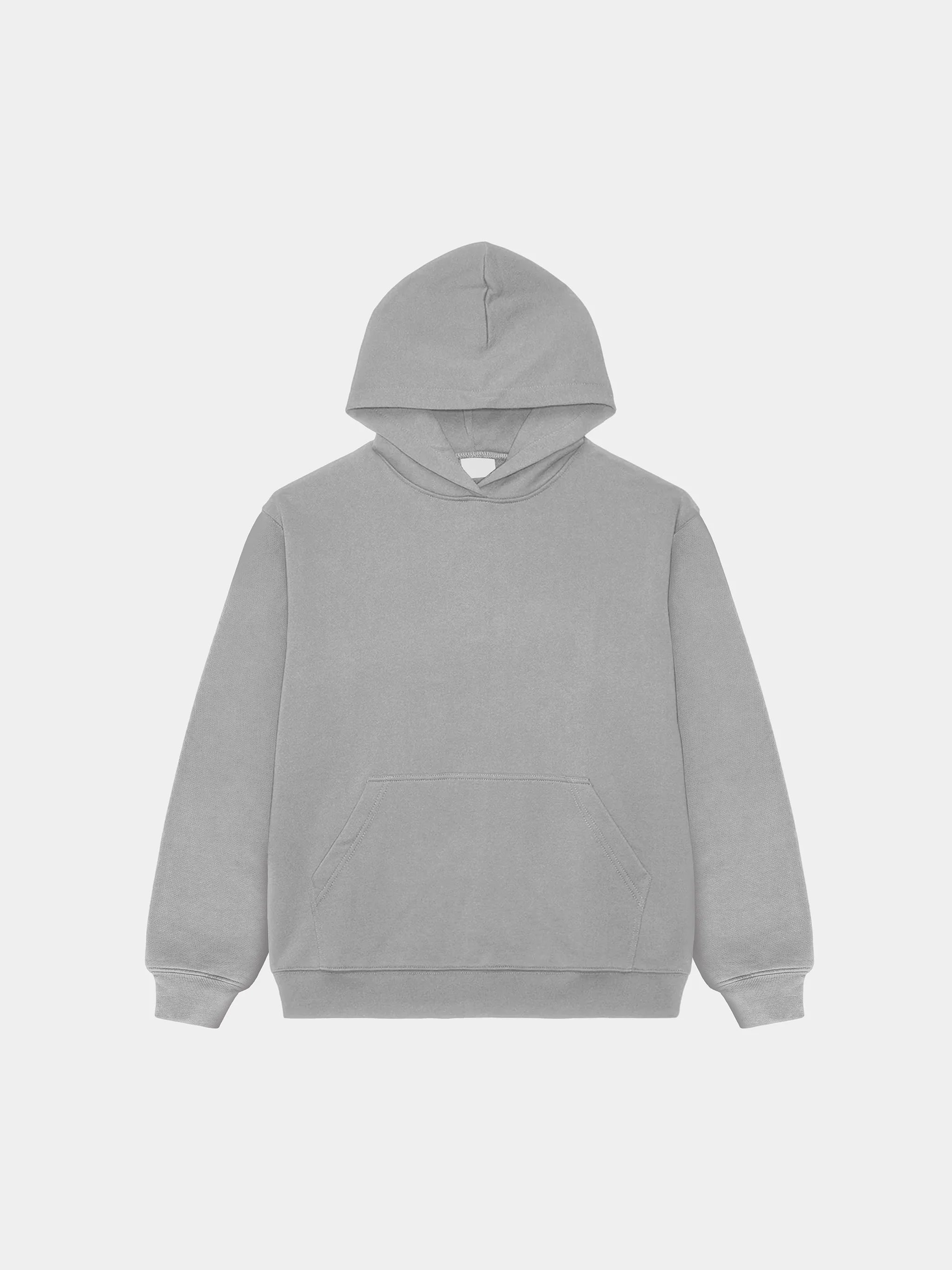 CLOUD GRAY OVERSIZE HOODIE