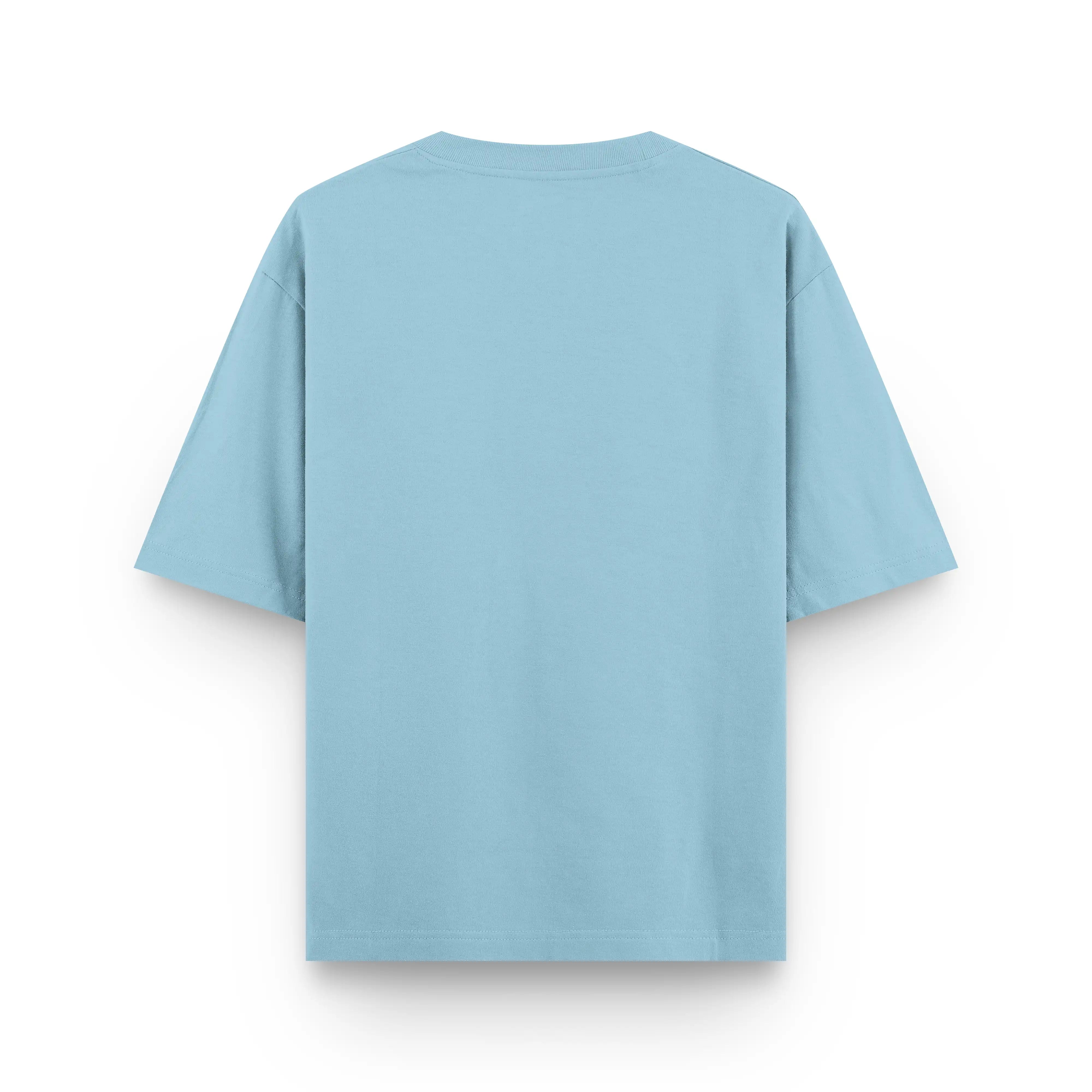 AQUAMARINE BLUE OVERSIZE T SHIRT