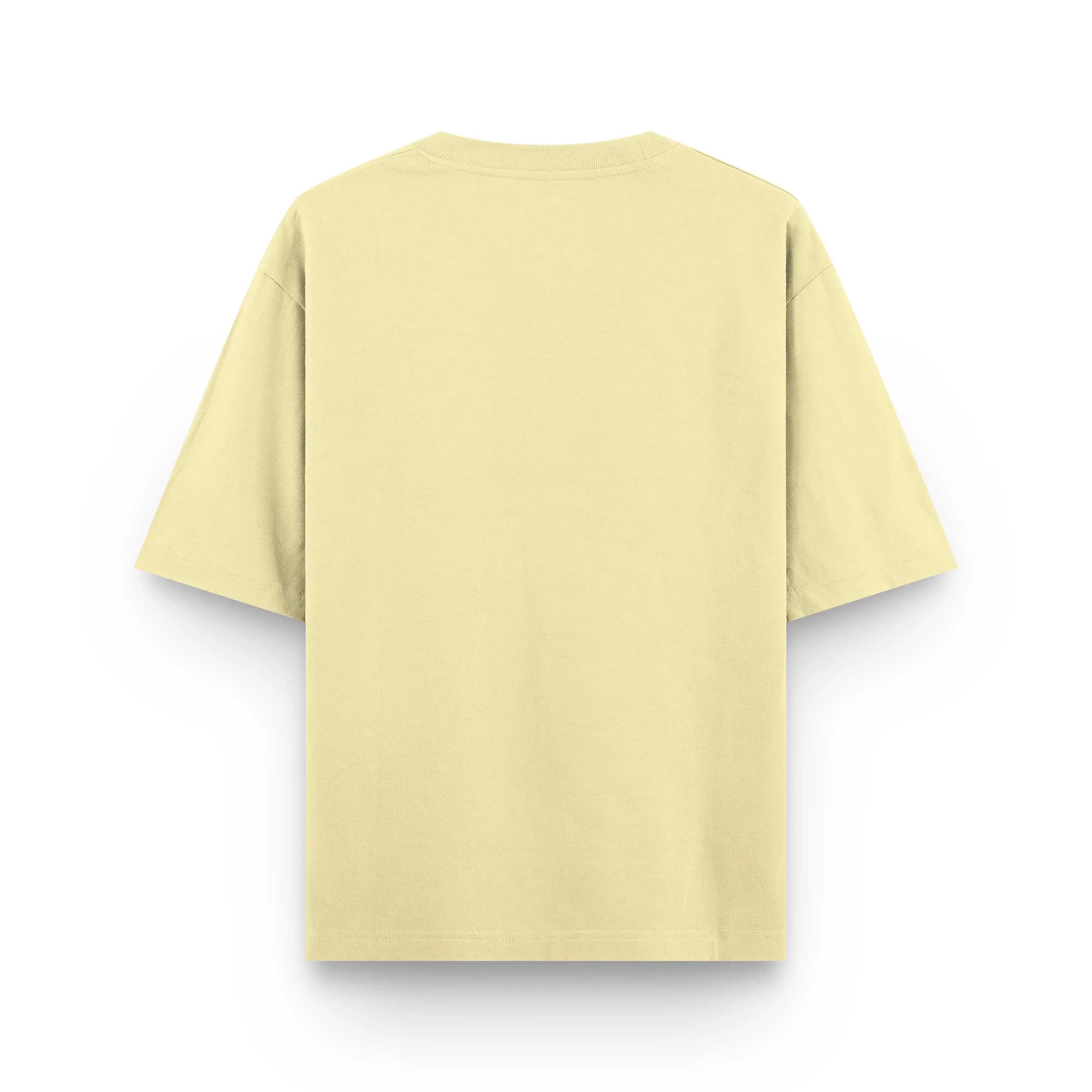 PARMESAN YELLOW OVERSIZE T SHIRT