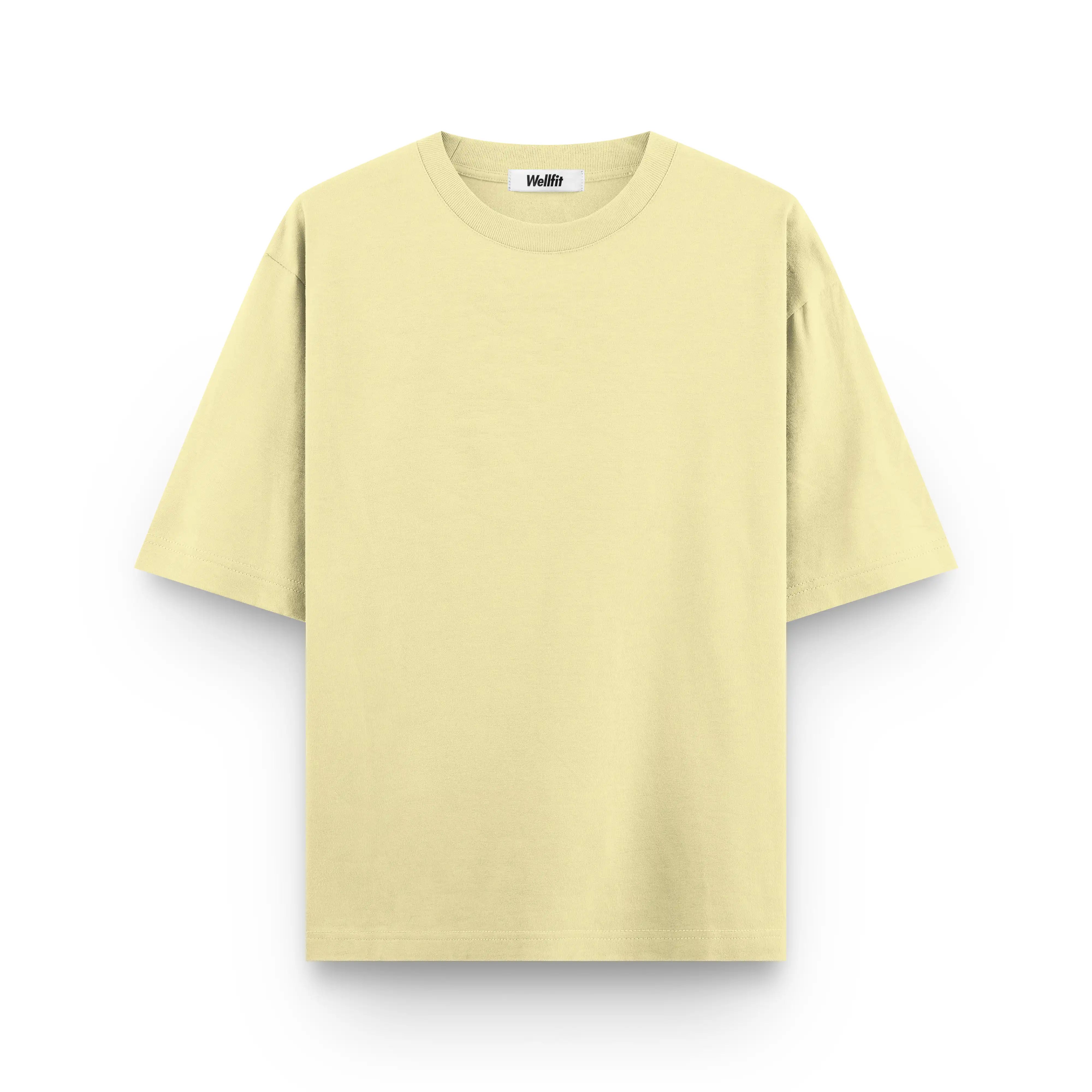 PARMESAN YELLOW OVERSIZE T SHIRT