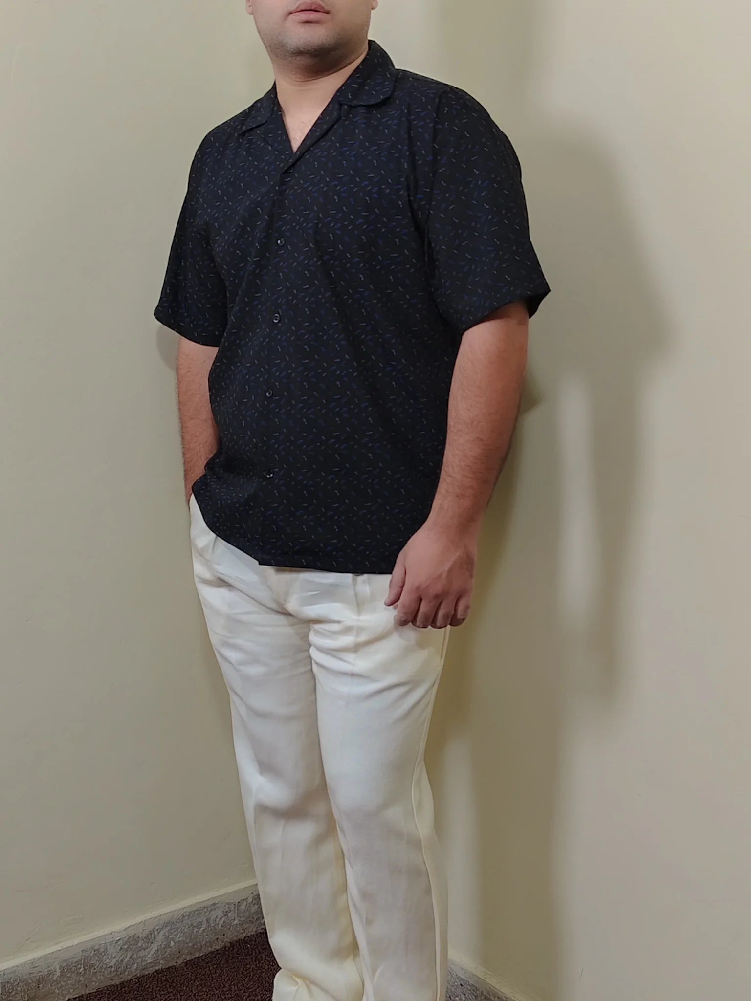 DENIM BLUE SAFARI SHIRT