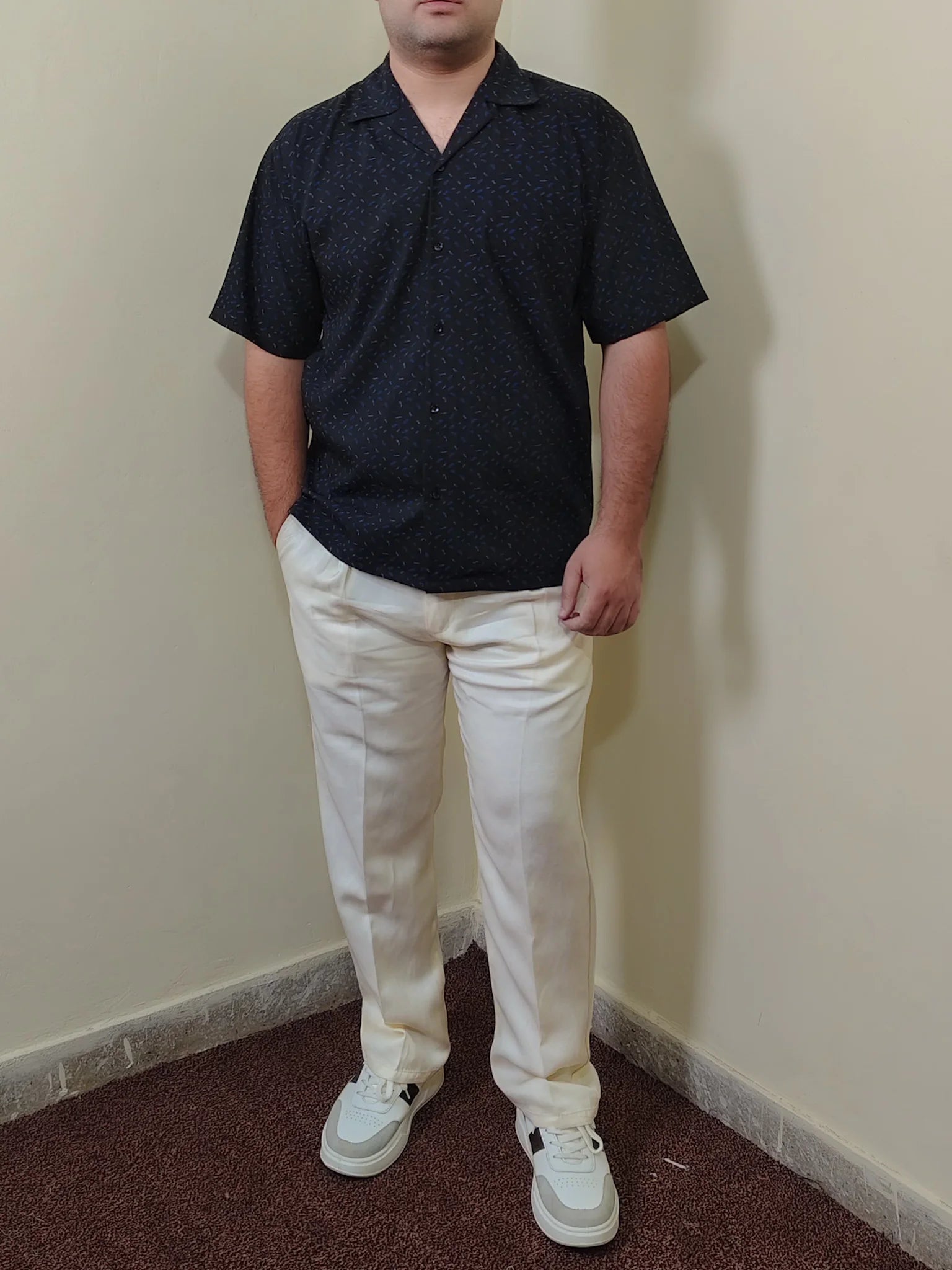 DENIM BLUE SAFARI SHIRT