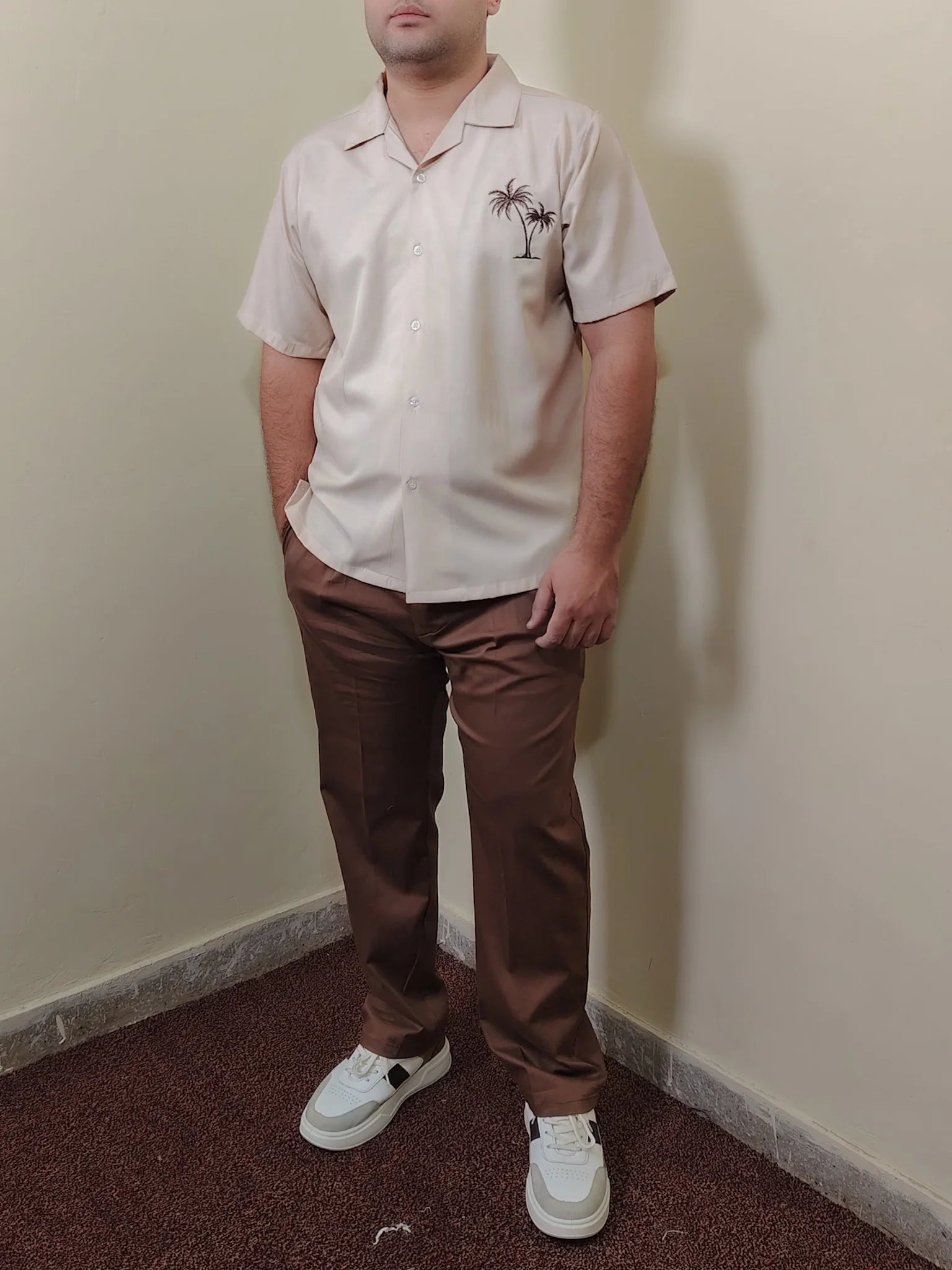 LACE WHITE SAFARI SHIRT