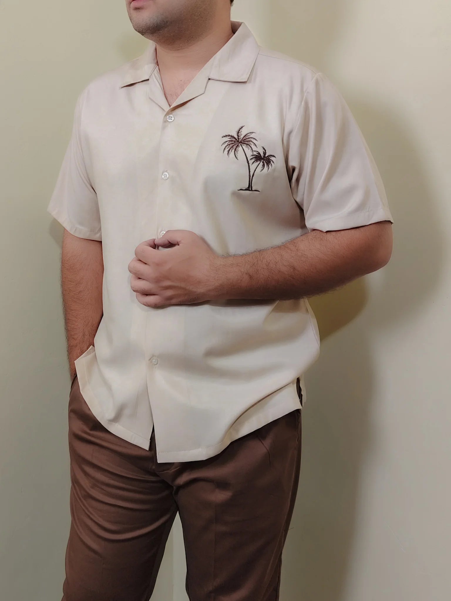 LACE WHITE SAFARI SHIRT