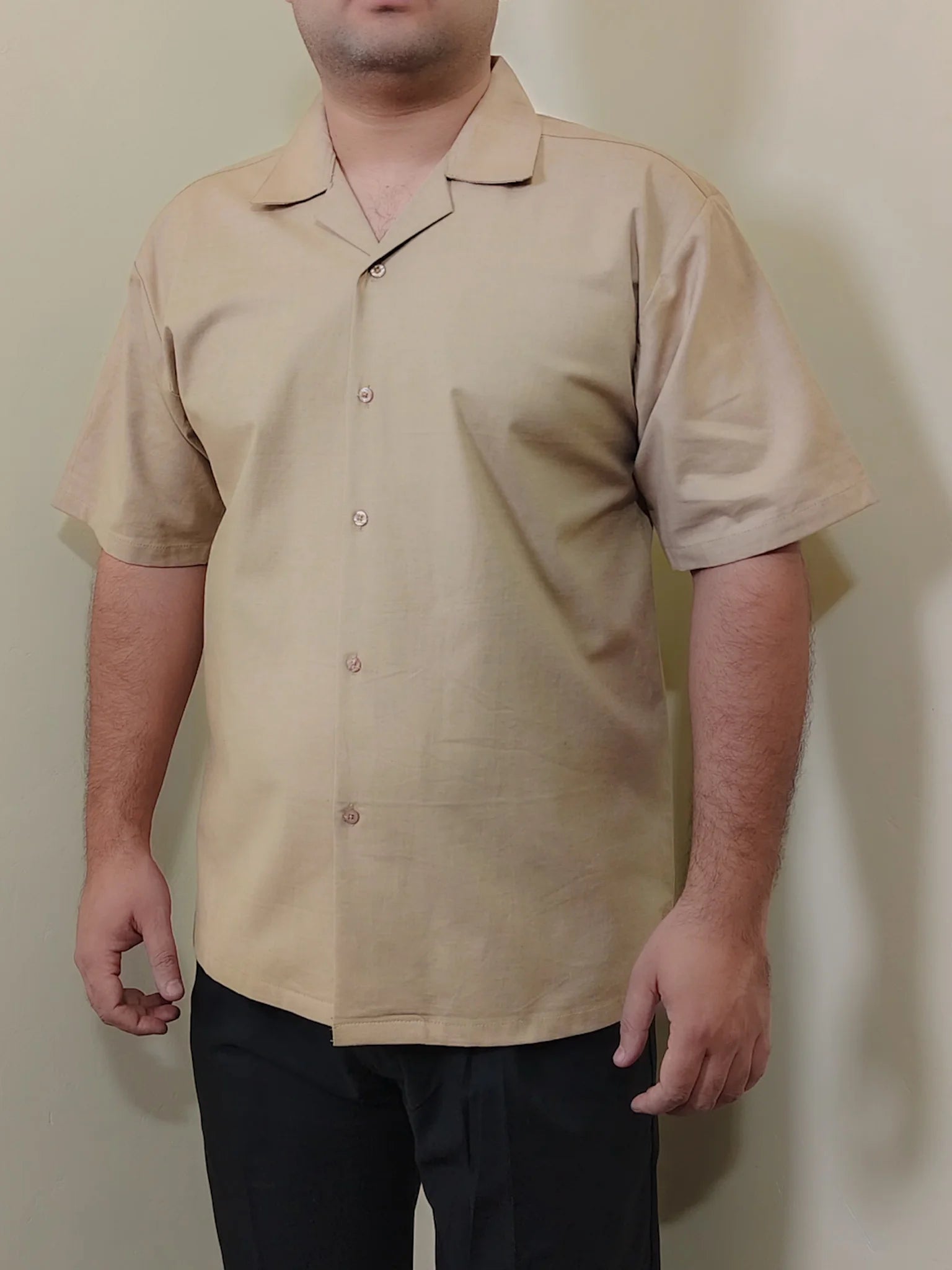 DARK VANILA SAFARI SHIRT
