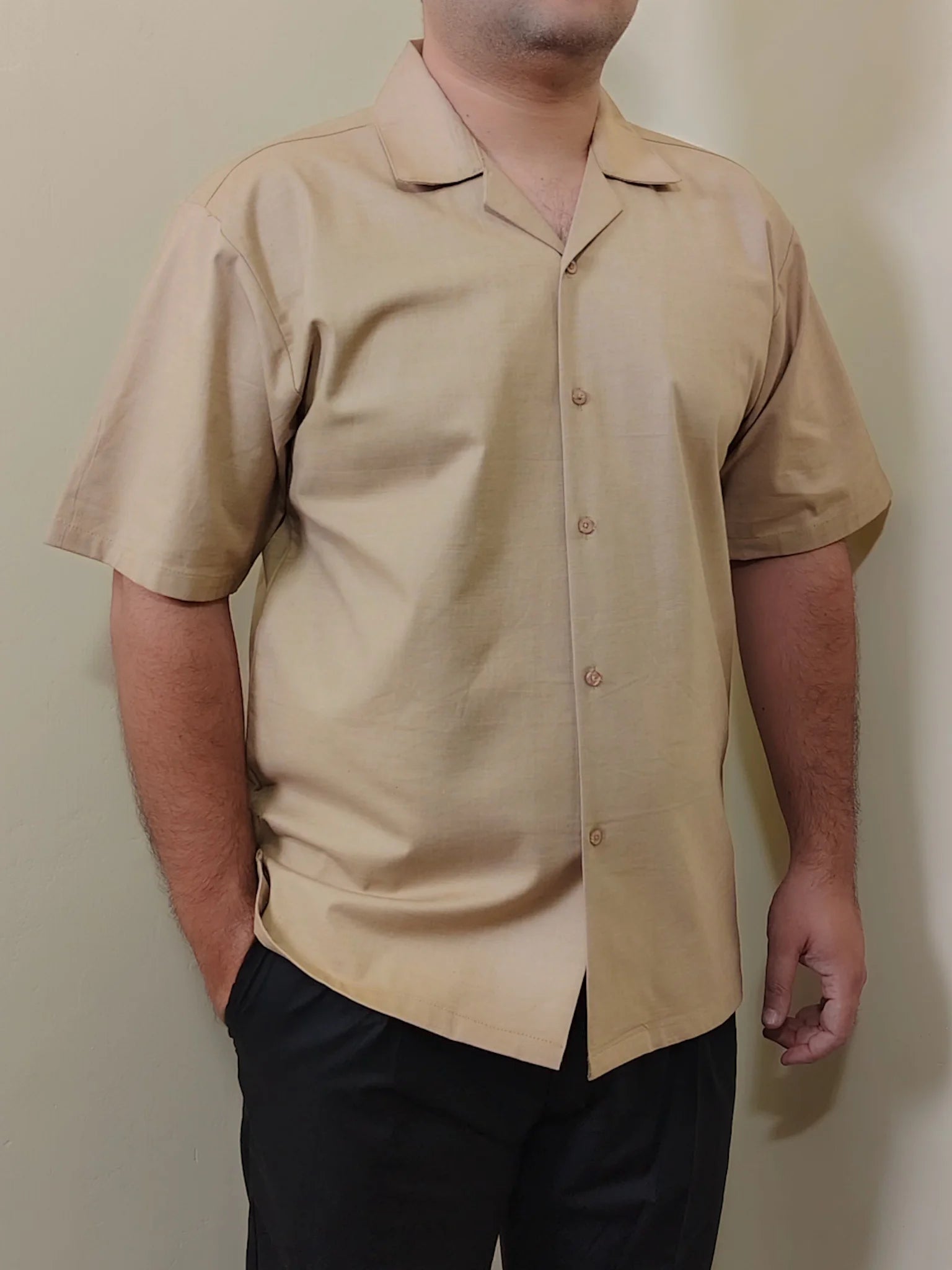 DARK VANILA SAFARI SHIRT