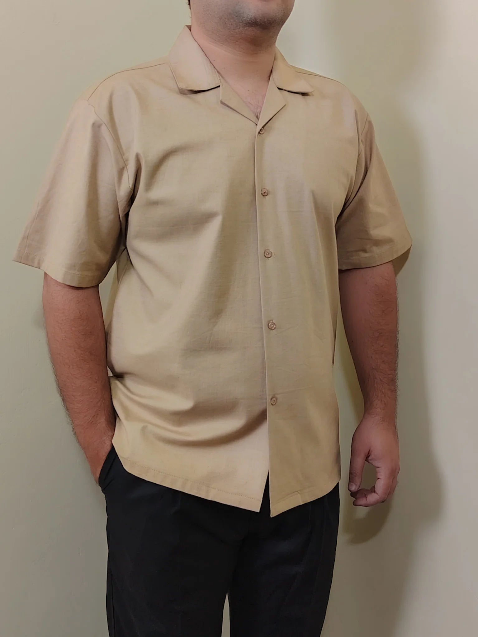 DARK VANILA SAFARI SHIRT