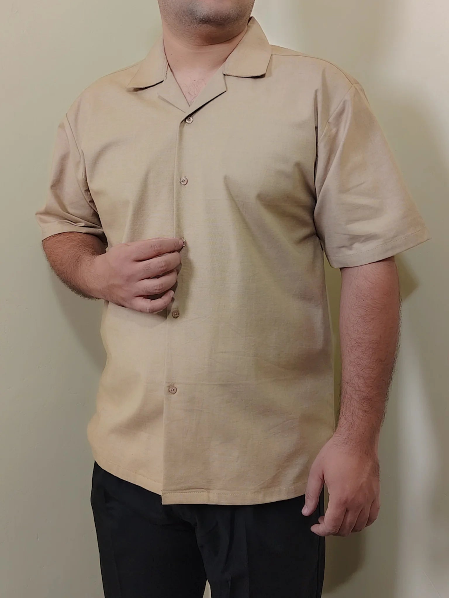 DARK VANILA SAFARI SHIRT