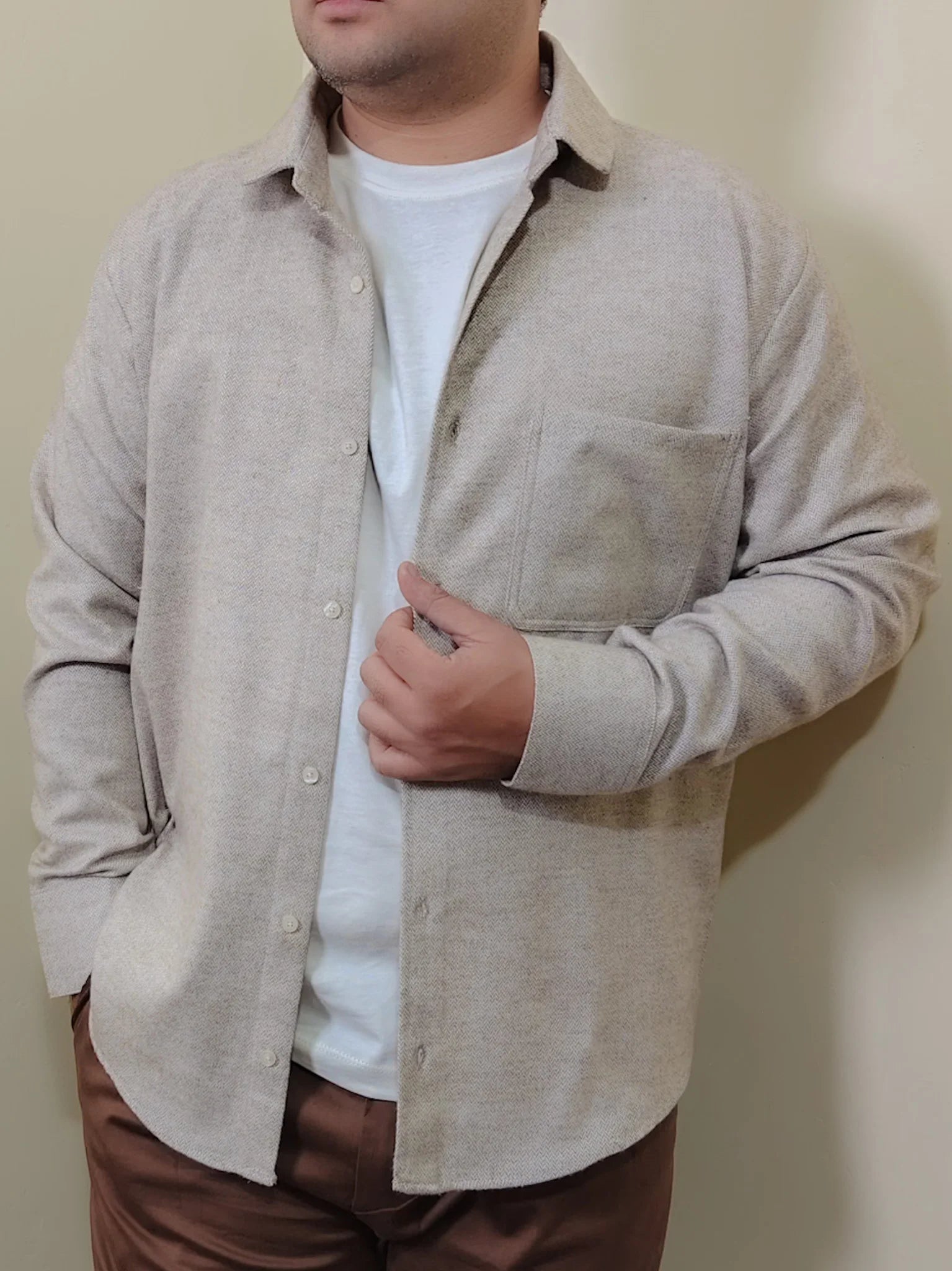 DARK VANLLA FLANNEL SHIRT