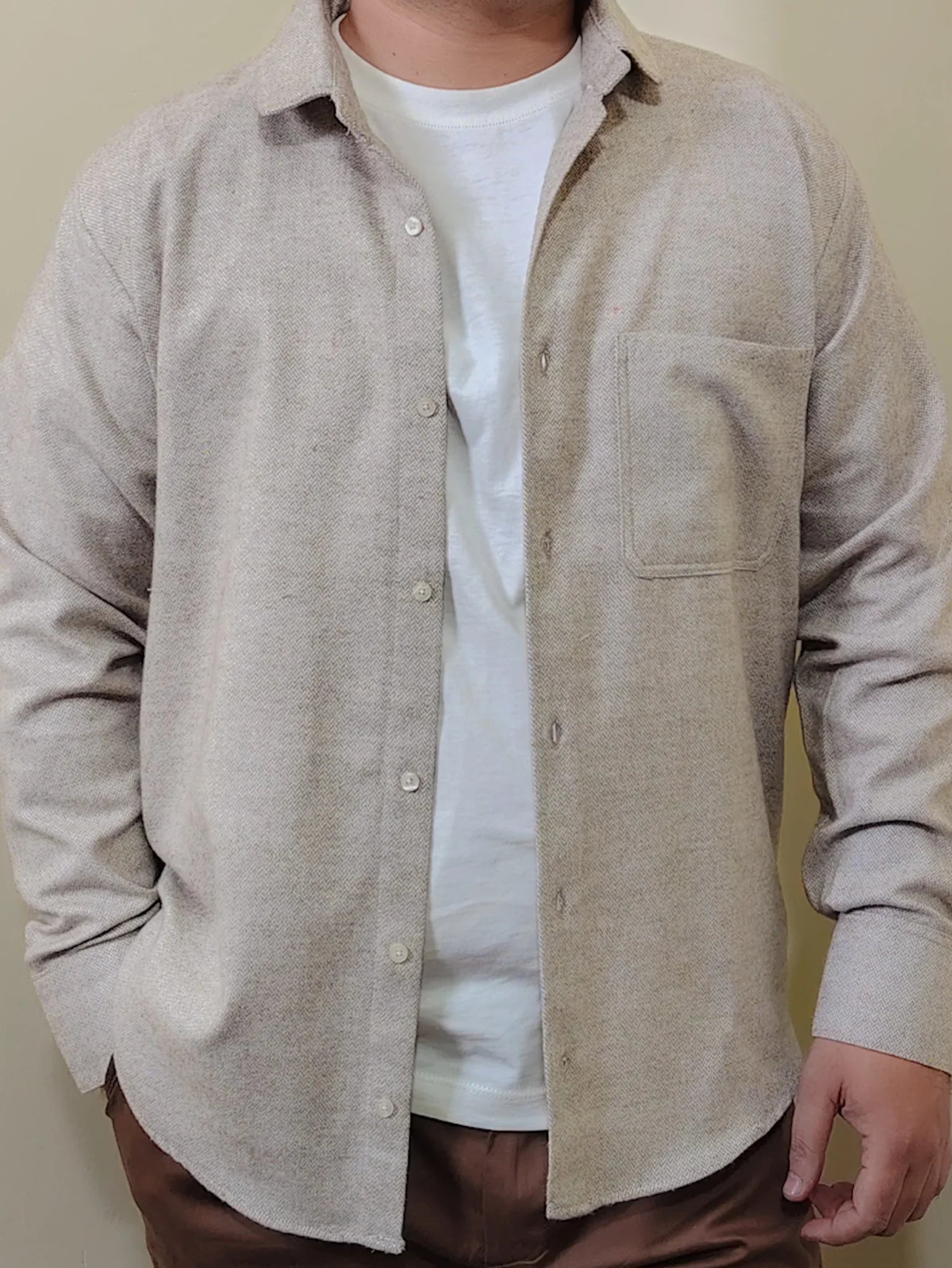 DARK VANLLA FLANNEL SHIRT