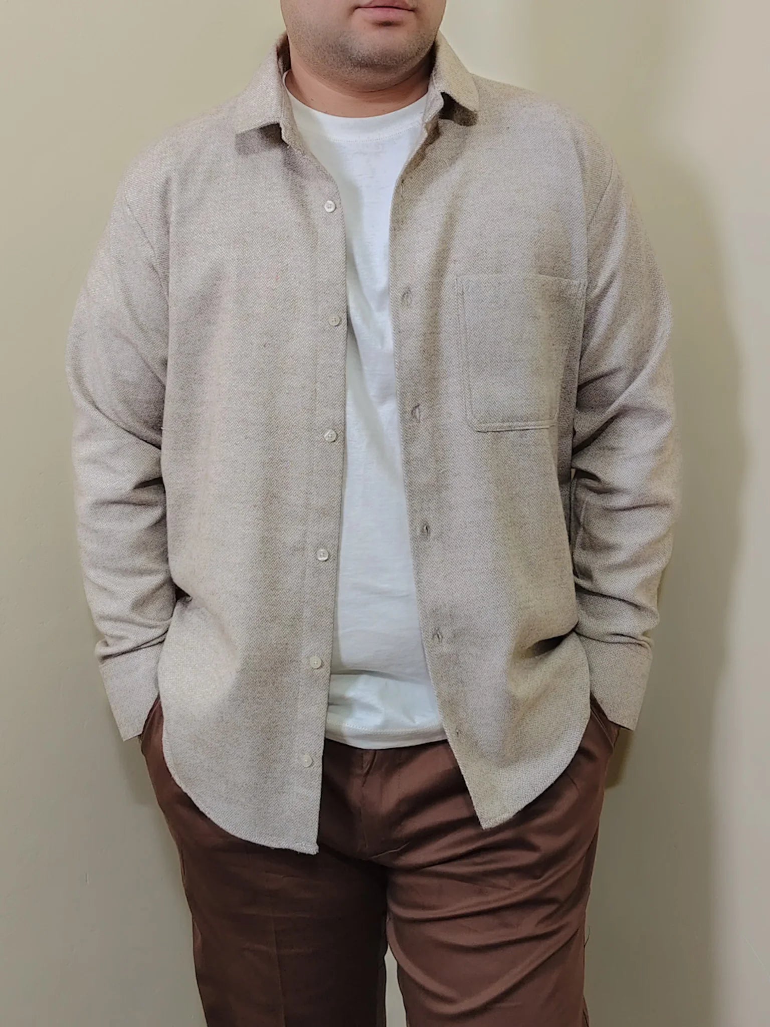 DARK VANLLA FLANNEL SHIRT