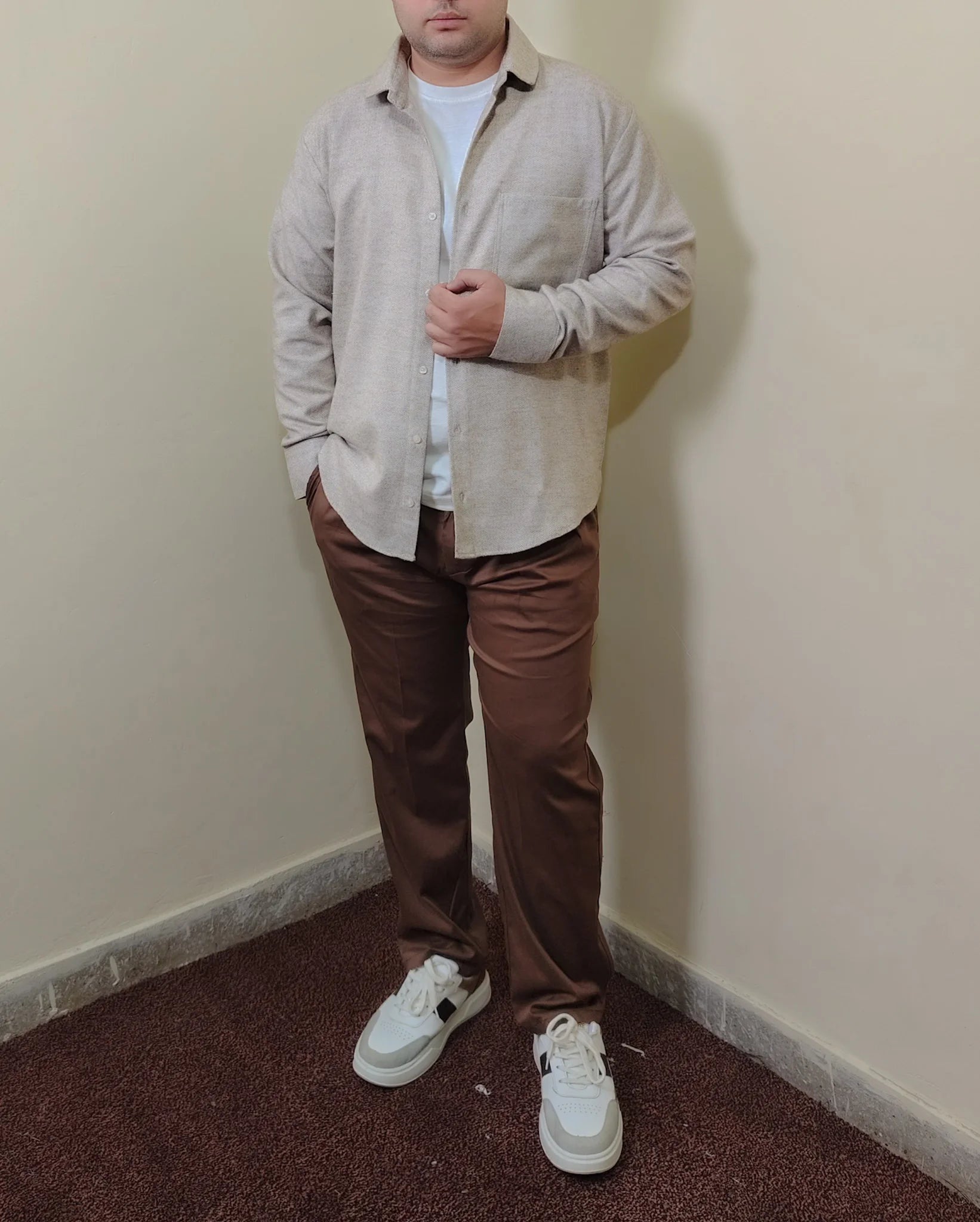 DARK VANLLA FLANNEL SHIRT