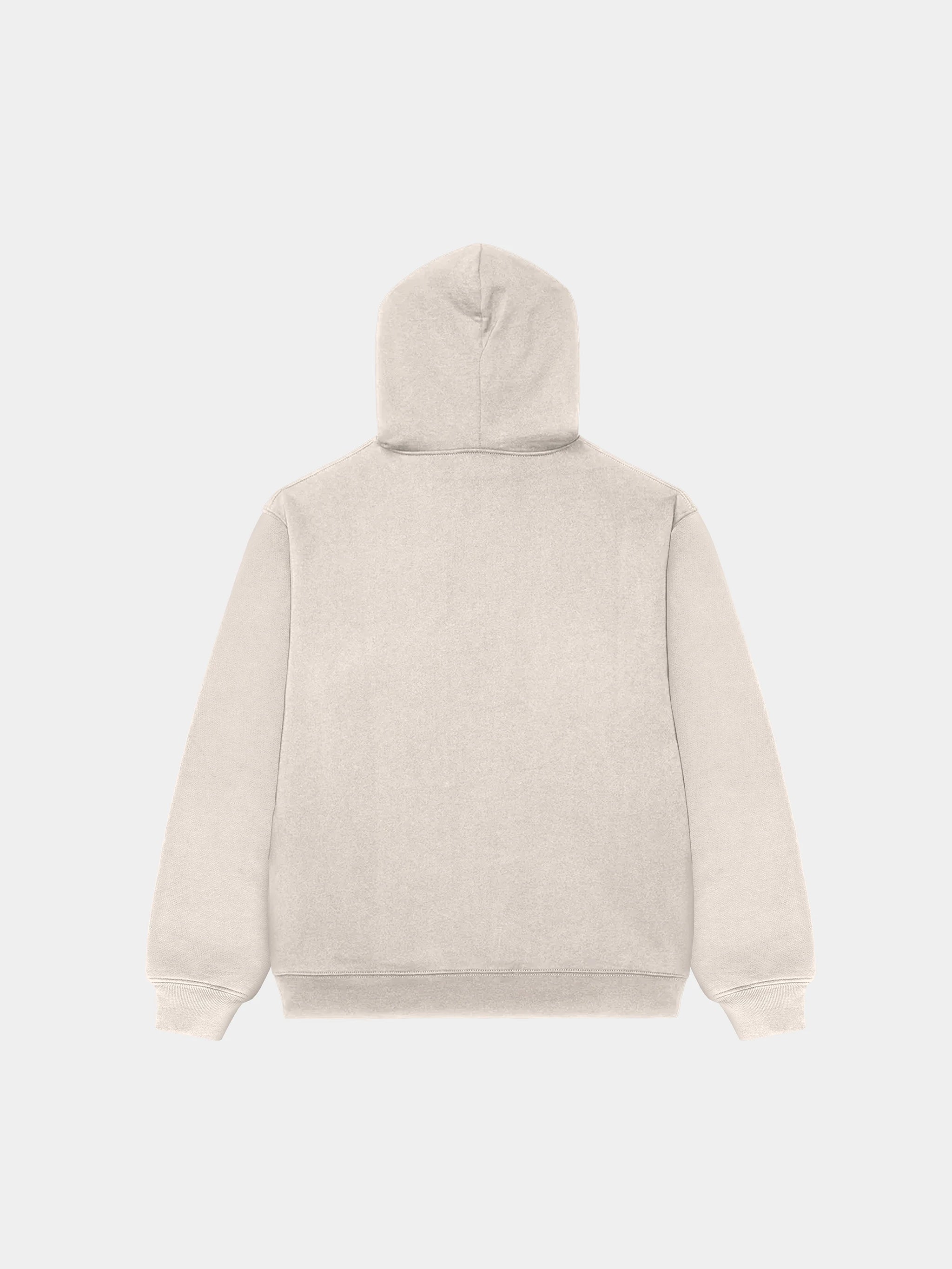 LINEN WHITE OVERSIZE HOODIE